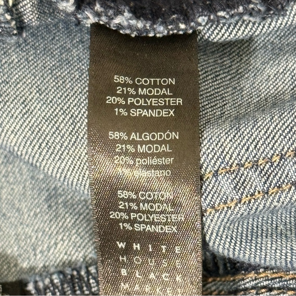 White House Black Market Dark Blue The Slim Jeans - Picture 14 of 16